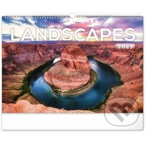Nástěnný kalendář Landscapes 2023 - Presco Group