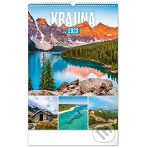 Nástěnný kalendář Krajina 2023 - Presco Group