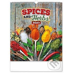 Nástěnný kalendář Spices and Herbs 2023 - Presco Group