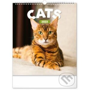 Nástěnný kalendář Cats 2023 - Presco Group