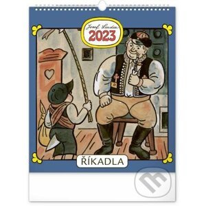 Nástěnný kalendář Josef Lada - Říkadla 2023 - Presco Group