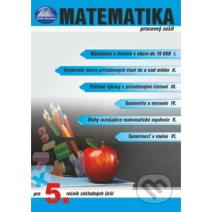 Matematika 5 - Pracovný zošit - Dušan Kotyra