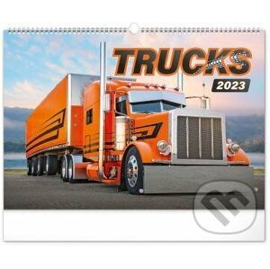 Nástěnný kalendář Trucks 2023 - Presco Group