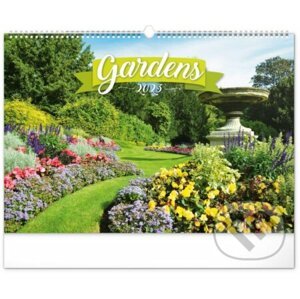 Nástěnný kalendář Gardens 2023 - Presco Group