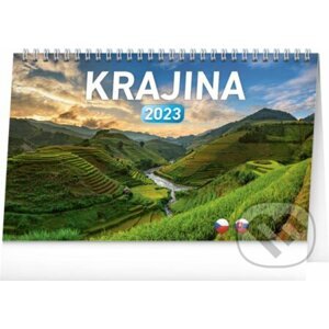 Stolní kalendář / stolový kalendár Krajina 2023 - Presco Group