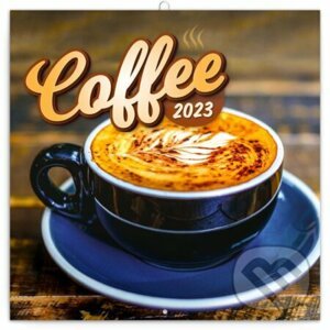 Poznámkový nástěnný kalendář Coffee 2023 - Presco Group
