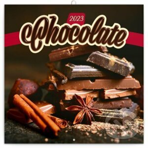 Poznámkový nástěnný kalendář Chocolate 2023 - Presco Group