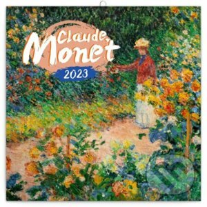 Poznámkový nástěnný kalendář Claude Monet 2023 - Presco Group