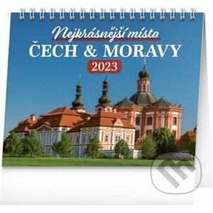 Stolní kalendář Nejkrásnější místa Čech a Moravy 2023 - Presco Group