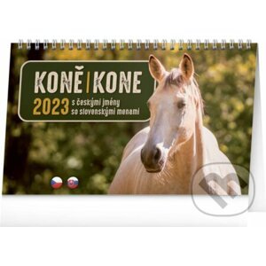 Stolní kalendář Koně / stolový kalendár Kone 2023 - Presco Group