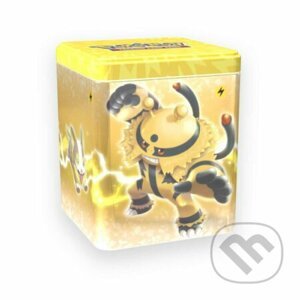 Pokémon TCG: Stacking Tin (žltá, lightning type) - Pokemon
