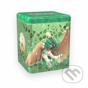 Pokémon TCG: Stacking Tin (zelená, grass type) - Pokemon