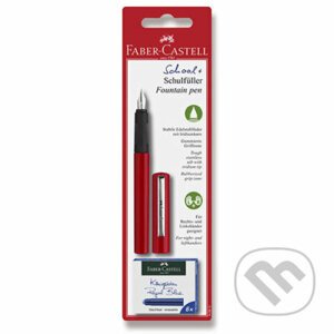 Bombičkové pero červené + 6 bombiček - Faber-Castell