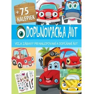 Doplňovačka áut + 75 nálepiek - Foni book