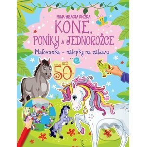 Kone, poníky a jednorožce - Moja hracia knižka - Foni book
