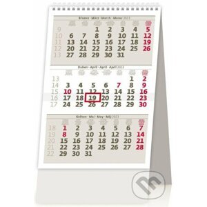 Kalendář stolní 2023 - MINI ČR/SR, tříměsíční - Helma365