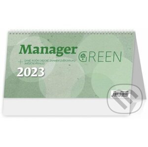Kalendář stolní 2023 - Manager Green - Helma365