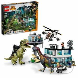 Lego Jurassic World 76949 Útok giganotosaura a therizinosaura - LEGO