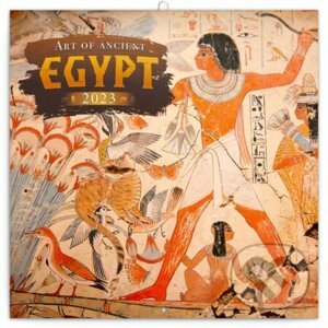Poznámkový nástěnný kalendář Art of ancient Egypt 2023 - Presco Group