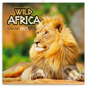 Poznámkový nástěnný kalendář Wild Africa 2023 - Presco Group