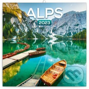Poznámkový nástěnný kalendář Alps 2023 - Presco Group