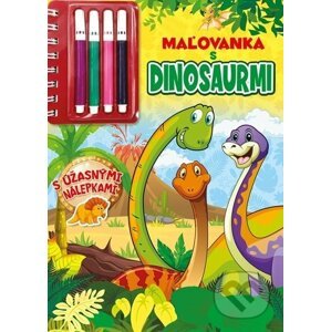 Maľovanka s dinosaurmi - Foni book