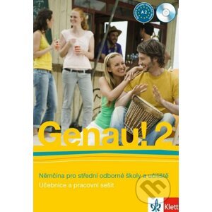 Genau! 2 (Učebnice a pracovní sešit + CD) - Carla Tkadlečková, Pet Tlustý