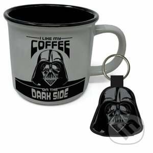 Hrnček a kľúčenka Star Wars - Coffee on the Dark Side - Pyramid International