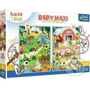 Puzzle Baby MAXI 2x10 - Deti a Medveď - Trefl