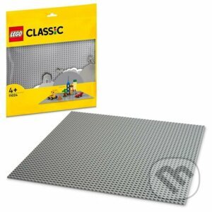 LEGO® Classic 11024 Sivá podložka na stavanie - LEGO