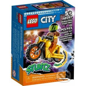 LEGO® City 60297 Kaskadérska demoličná motorka - LEGO
