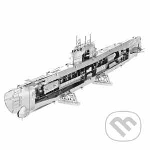 Metal Earth 3D kovový model German U-Boat, Type XXI - Piatnik