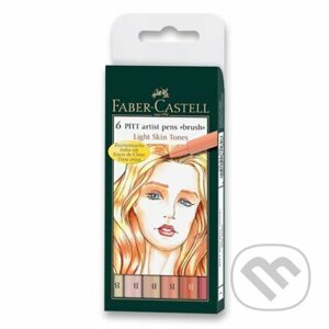 Popisovač Pitt Artist Pen Skin 6 ks - Faber-Castell