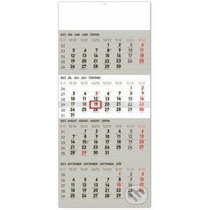 Nástenný kalendár 4-mesačný štandard 2023 - Presco Group