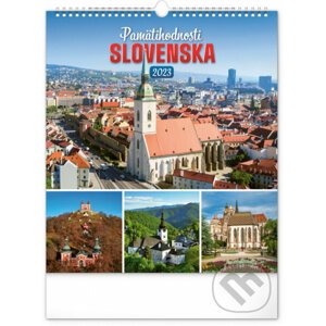 Nástenný kalendár Pamätihodnosti Slovenska 2023 - Presco Group