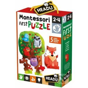 Montessori Moje první puzzle - Les - ADC BF