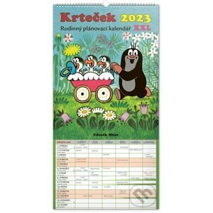 Nástěnný kalendář Rodinný plánovací Krteček XXL 2023 - Presco Group