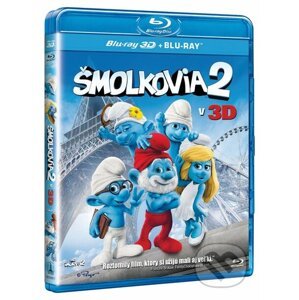 Šmolkovia 2 3D DVD
