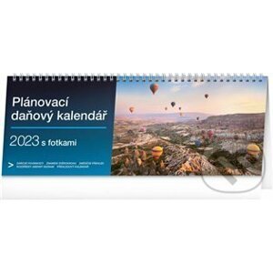 Stolní kalendář Plánovací daňový s fotkami 2023 - Presco Group