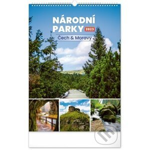 Nástěnný kalendář Národní parky Čech a Moravy 2023 - Presco Group
