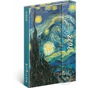 Týdenní magnetický diář Vincent van Gogh 2023 - Presco Group