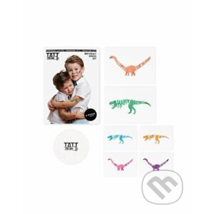 TATTonMe Tetovačky pre deti Dinosaury narodeninová sada - TATTon.me