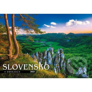 Nástenný kalendár Slovensko v obrazoch 2023 - Spektrum grafik