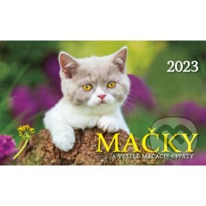 Stolový kalendár Mačky 2023 - Spektrum grafik