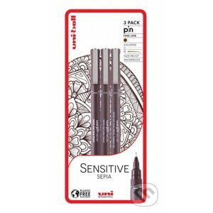 Uni Pin Sada linerů - Sensitive Sepia 3 ks - OFFICE LINE