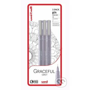 Uni Pin Sada linerů - Graceful Grey 3 ks - OFFICE LINE