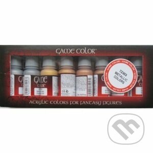 Vallejo: Game Color Set - Metallic Colors - Fantasy