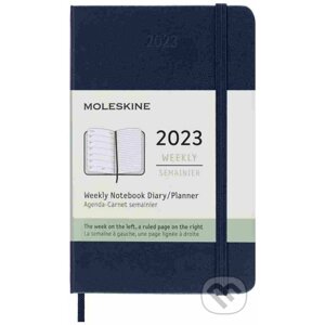 Moleskine – 12-mesačný plánovací modrý diár 2023 - Moleskine