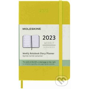 Moleskine – 12-mesačný plánovací žltý diár 2023 - Moleskine