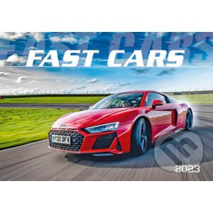Nástenný kalendár Fast cars 2023 - Spektrum grafik